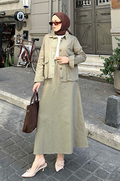 Lamelif Tesettür Alt Üst Takım