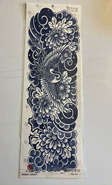 Airbrush Tattoo Geçici Dövme, Şablonları