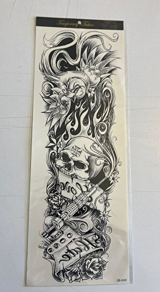 Airbrush Tattoo Geçici Dövme, Şablonları