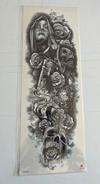 Airbrush Tattoo Geçici Dövme, Şablonları