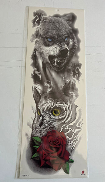 Airbrush Tattoo Geçici Dövme, Şablonları