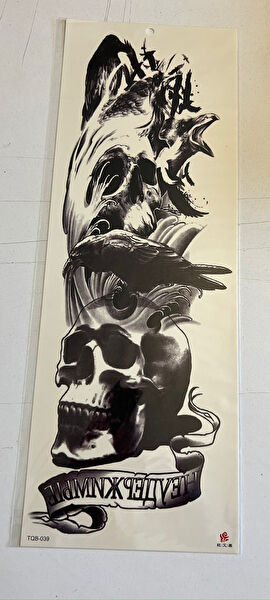 Airbrush Tattoo Geçici Dövme, Şablonları