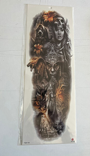 Airbrush Tattoo Geçici Dövme, Şablonları