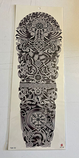 Airbrush Tattoo Geçici Dövme, Şablonları