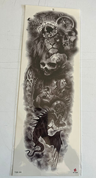 Airbrush Tattoo Geçici Dövme, Şablonları