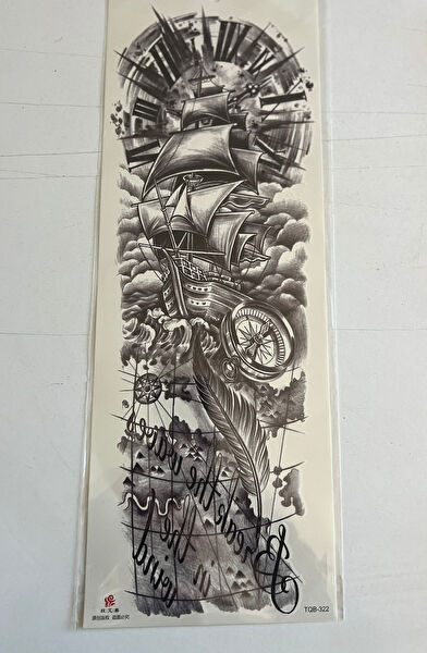 Airbrush Tattoo Geçici Dövme, Şablonları