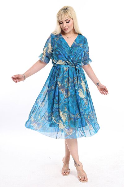 Modayız Büyük Beden Günlük Elbise