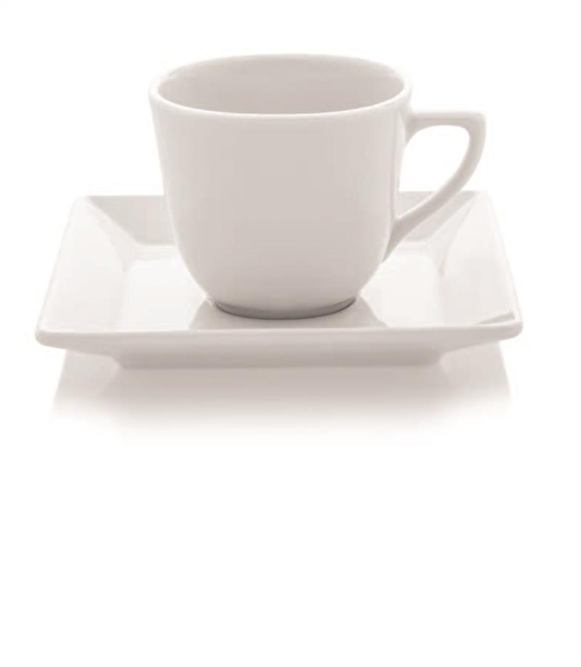 Güral Porselen Çay Bardağı, Tabağı, Takımı