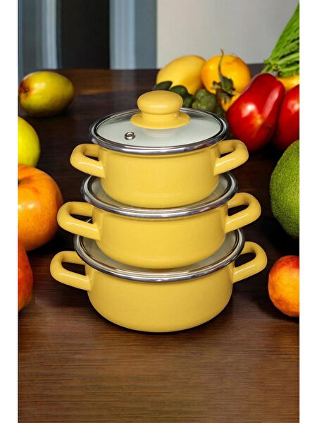 Alev Emaye Tencere, Tava Seti