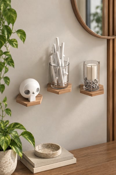 SuloraHome Çok Amaçlı, Dekoratif Raf
