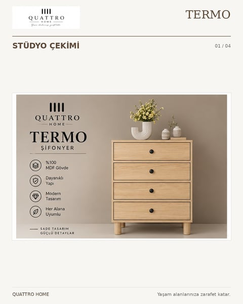 QUATTRO HOME Şifonyer