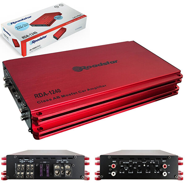 Roadstar Oto Amfiler