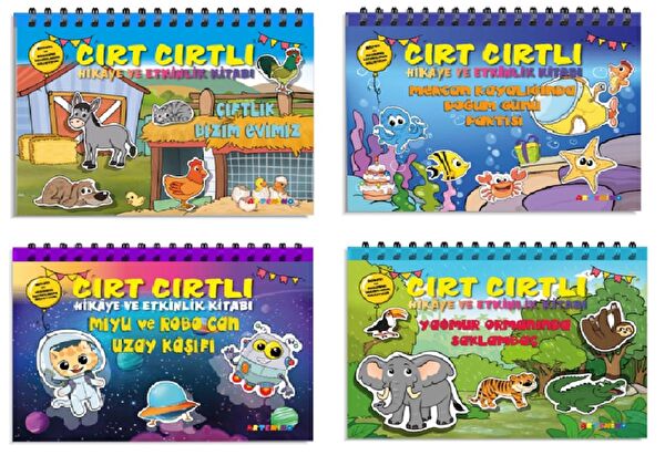 Artenino Aktivite ve Zeka Gelişim Kitapları