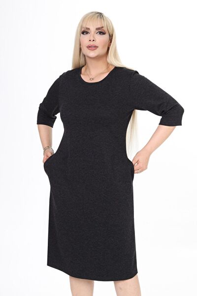 Modayız Büyük Beden Günlük Elbise