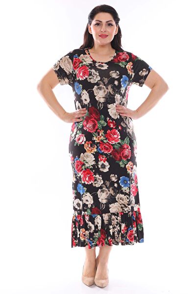 Modayız Büyük Beden Günlük Elbise