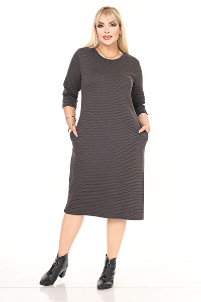 Modayız Büyük Beden Günlük Elbise