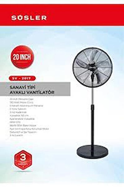 Süsler Vantilatörler