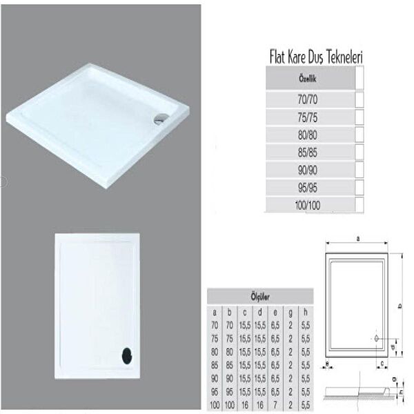 TEKNO DUŞ SİSTEMLERİ Duş Teknesi