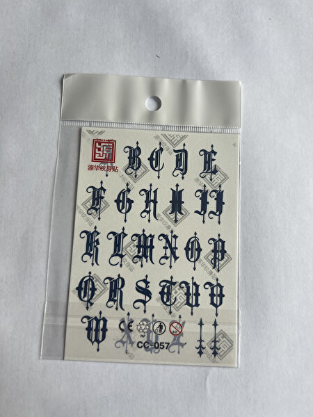 Airbrush Tattoo Geçici Dövme, Şablonları