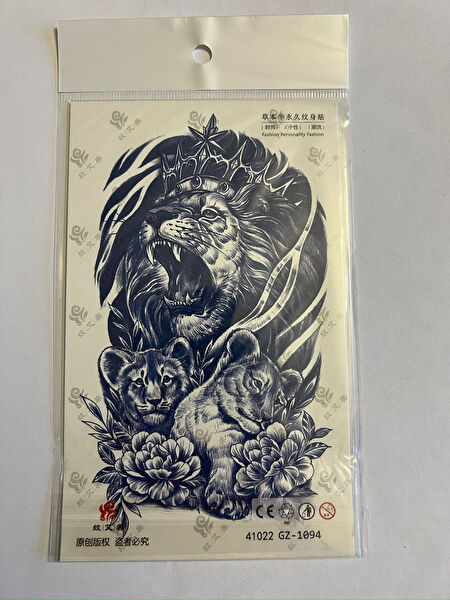 Airbrush Tattoo Geçici Dövme, Şablonları