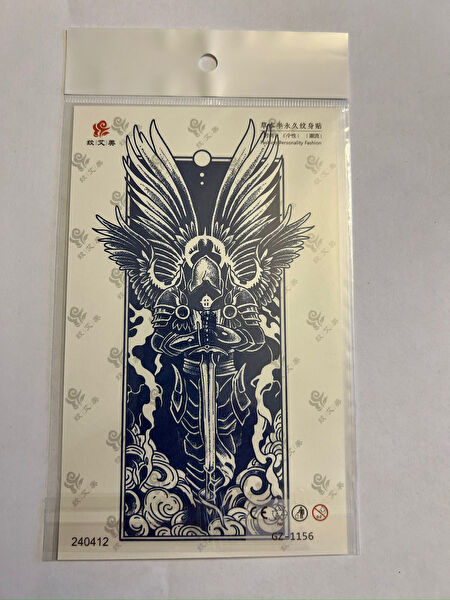 Airbrush Tattoo Geçici Dövme, Şablonları