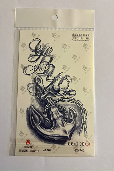 Airbrush Tattoo Geçici Dövme, Şablonları