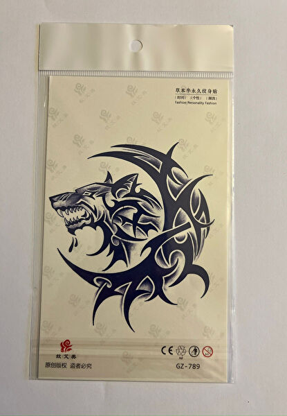 Airbrush Tattoo Geçici Dövme, Şablonları