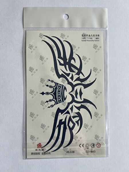 Airbrush Tattoo Geçici Dövme, Şablonları