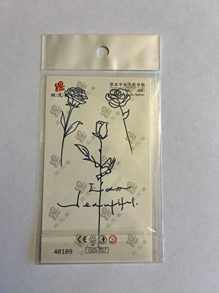 Airbrush Tattoo Geçici Dövme, Şablonları