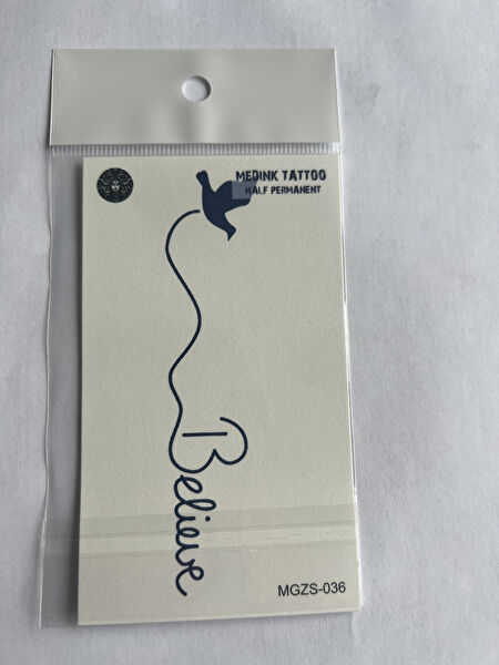 Airbrush Tattoo Geçici Dövme, Şablonları