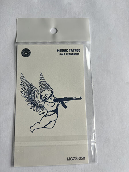 Airbrush Tattoo Geçici Dövme, Şablonları