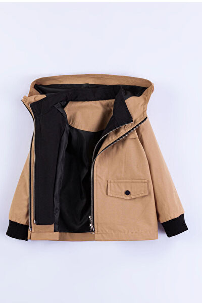 Gold Class Kidswear Erkek Çocuk Trençkot, Yağmurluk