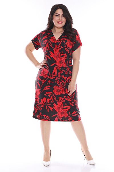 Modayız Büyük Beden Günlük Elbise