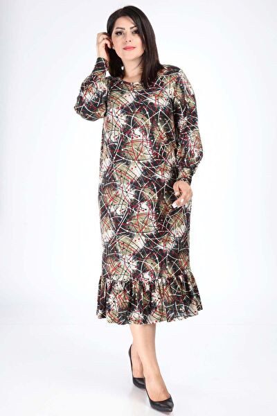 Modayız Büyük Beden Günlük Elbise