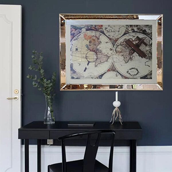 Püff Konsept Ahşap Tablo