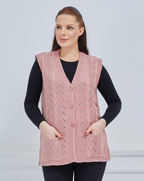 Freshmoda Büyük Beden Yelek