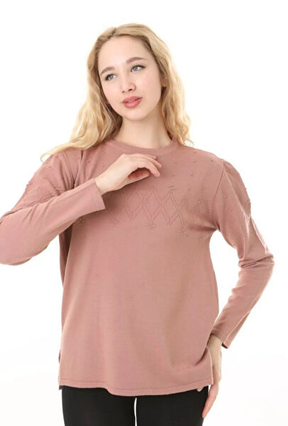 Freshmoda Büyük Beden Kazak