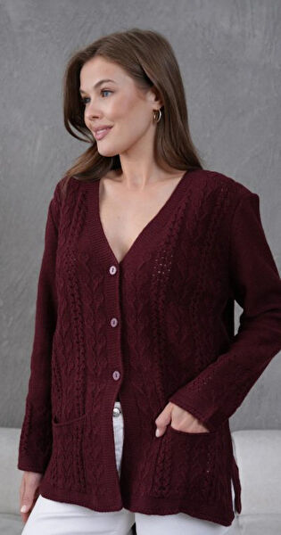 Freshmoda Büyük Beden Hırka