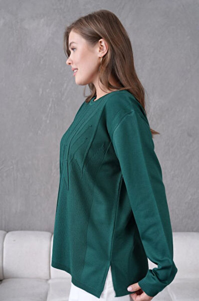 Freshmoda Büyük Beden Kazak