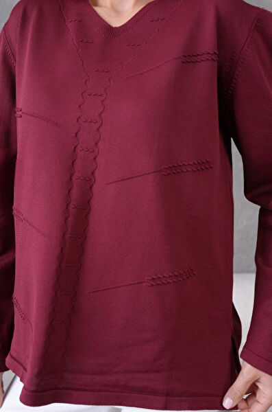 Freshmoda Büyük Beden Kazak