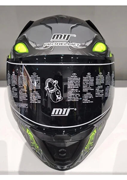 MT HELMETS Motosiklet Kaskları ve Yedek Parçaları