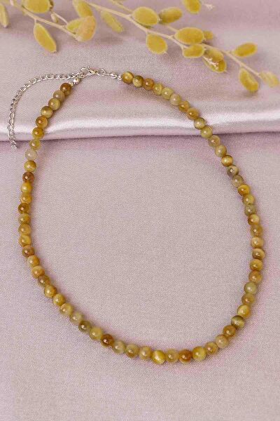 Dünya Doğal Taş Kolye