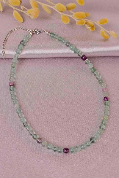 Dünya Doğal Taş Kolye