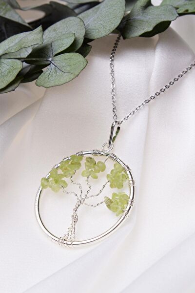 Dünya Doğal Taş Kolye