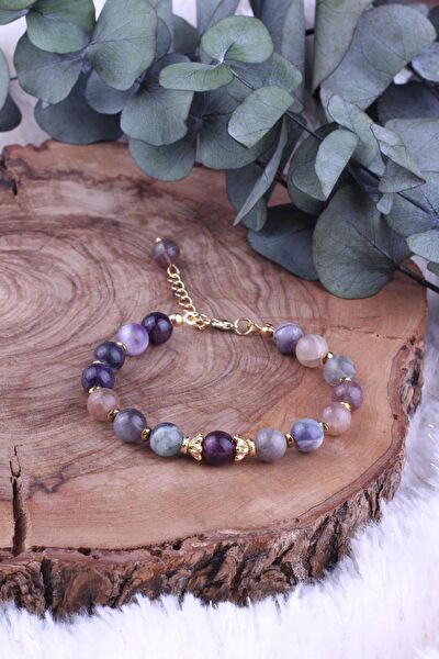 Dünya Doğal Taş Bileklik