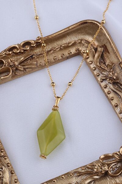 Dünya Doğal Taş Kolye