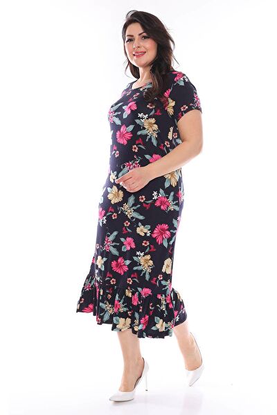 Modayız Büyük Beden Günlük Elbise