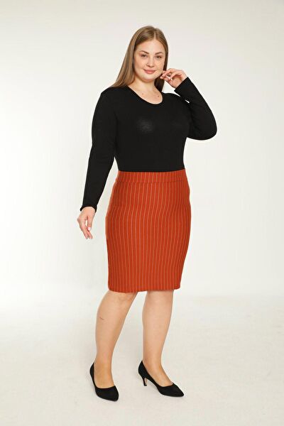 Modayız Büyük Beden Etek