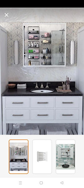 RAFİNERİ TASARIM Banyo Dolabı