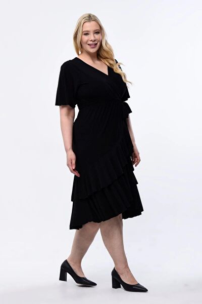 IŞILTI ABİYE Büyük Beden Abiye Elbise